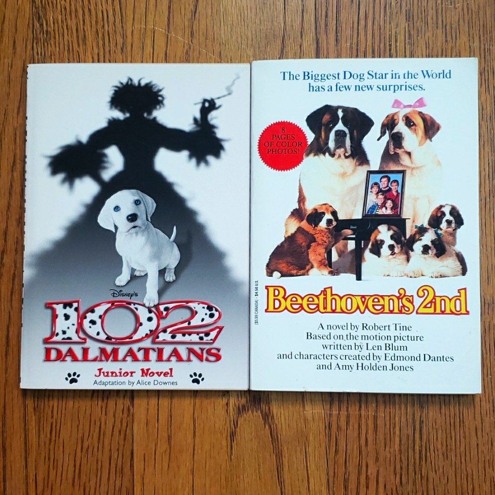 Set Of 2 Movies About Dogs Turned Into Childrens Paperback Books